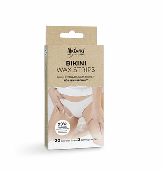 Natural Bikini Wax Strips